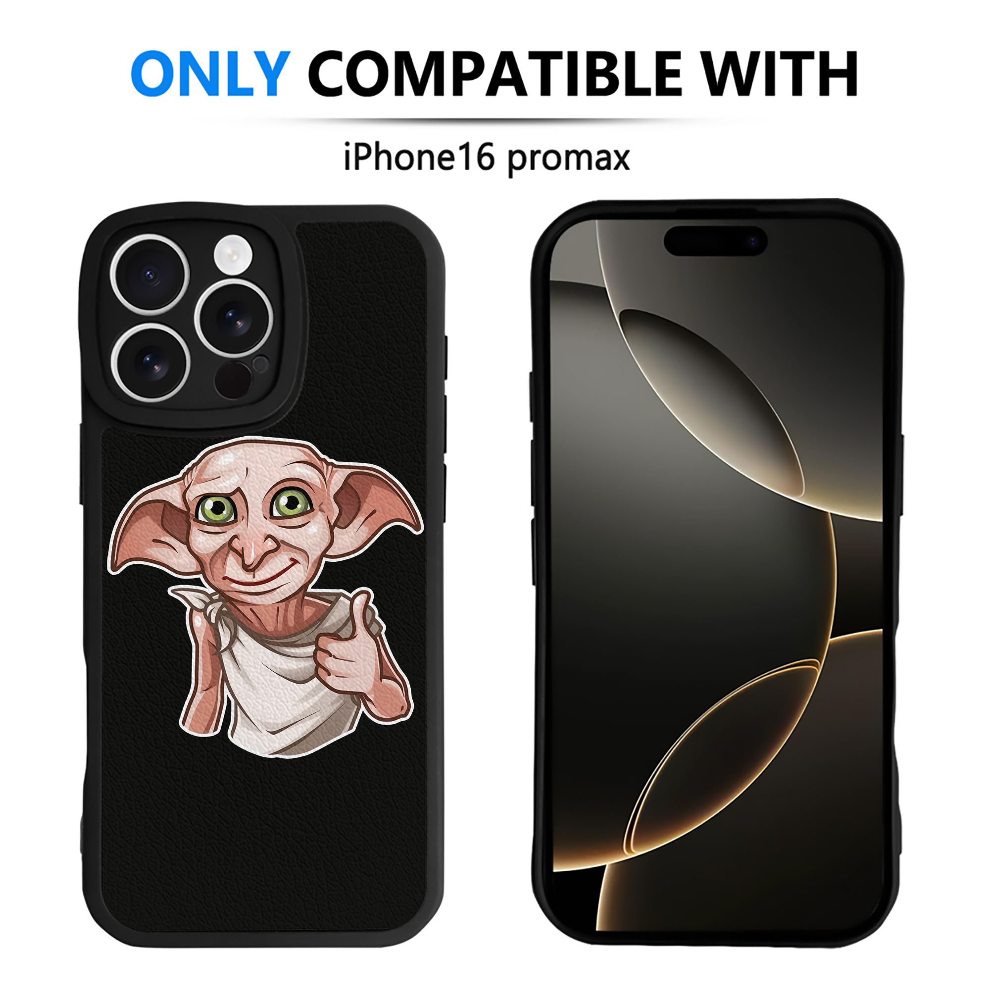 （画像用） Harry Potter ハリー・ポッターシリーズ 【iPhone 16シリーズ対応】シリコンスマホケース（レザー調） 材質：シリコン